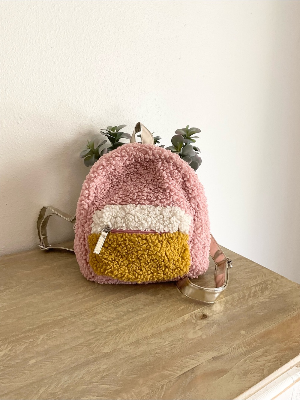Cozy Sherpa Mini Backpack